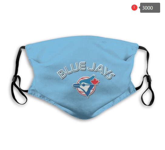 MLB Toronto Blue Jays #2 Dust mask with filter->mlb dust mask->Sports Accessory